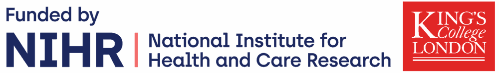 NIHR and KCL logos